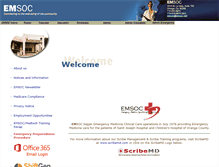 Tablet Screenshot of emsoc.net
